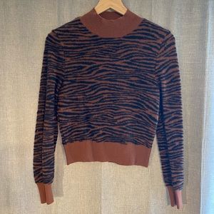 Express long sleeve striped sweater